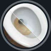 toilet rust circle